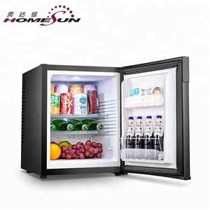 HOMESUN-Mini bar termoeléctrico para hotel personalizado, 0db, <span class=keywords><strong>minibar</strong></span> para hotel sin freón, refrigerador de hotel de 40 L - Product Image 3