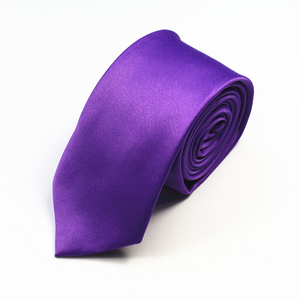Nuova Cravatta da <span class=keywords><strong>Uomo</strong></span> in Seta Personalizzata, Tinta Unita, Sottile 6cm, per <span class=keywords><strong>Uomo</strong></span> d'Affari - Product Image 6