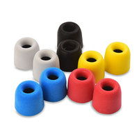 Noise Reduction Memory Foam Earphone Earbuds Tips Buds for In-Ear mushroom head sponge earplugs