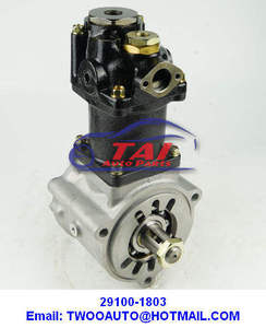 คอมเพรสเซอร์เบรกอากาศแท้สำหรับรถบรรทุกฮีโน่ที่ใช้เครื่องยนต์ K13C รุ่น 29100-1803 - Product Image 2