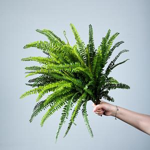 Helecho Persa Artificial Meng Jie de 30cm-100cm, de Goma Suave, para Decoración del Hogar y Accesorios de Boda - Product Image 1