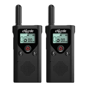 Nuevo diseño PMR446 GMR licencia GRATIS walkie talkie NOAA transmisión meteorológica pequeñas radios al aire libre