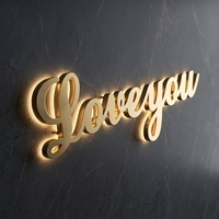 Enseigne publicitaire extérieure personnalisée pour devanture de magasin, lettres en acrylique, logo de magasin, combinaison d'images et de textes, acier inoxydable, LED commerciale IP65
