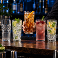 Verre à whisky en cristal de style japonais en gros, gobelet coloré pour eau, jus, bar, fête, restaurant, hôtel, utilisation avec logo personnalisé