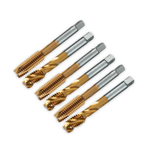 Machuelos para Máquina de Recubrimiento de Titanio con Cobalto, Machuelos Especiales para Acero Inoxidable, Punta de Múltiples Especificaciones, Broca de Espiral Recta - Product Image 1