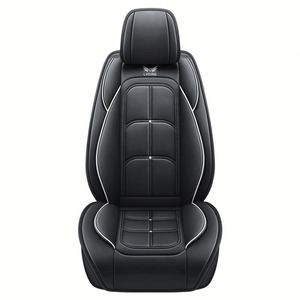 Nouvelle housse de siège de voiture en cuir pleine fleur et velours de coton, style minimaliste, toutes saisons, ajustement standard, marque Tonghui, garantie 1 an - Product Image 5