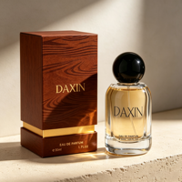 Kit de flacons de parfum élégants de qualité supérieure, flacon de parfum avec bouchon rond, emballage personnalisé, impression personnalisée, commande en gros OEM