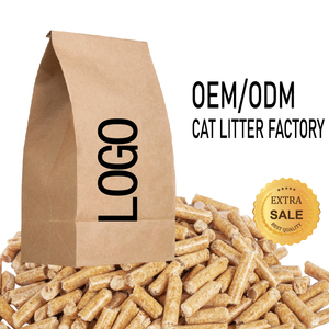 Eco-Friendly Pine Wood <b>Cat</b> <b>Litter</b> High Absorbency Natural Odor Control Lightweight - Product Image 1