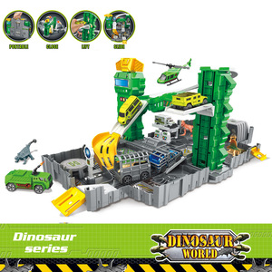 En gros, <span class=keywords><strong>Garage</strong></span> de stationnement pliable <span class=keywords><strong>pour</strong></span> voitures de slot avec piste de dinosaures, jouet promotionnel <span class=keywords><strong>pour</strong></span> enfants - Product Image 2