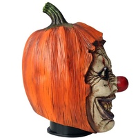 Masque en latex intégral effrayant pour Halloween, masque de clown d'horreur amusant, masque de vampire, déguisement pour mascarade d'horreur, masque de zombie