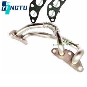 ท่อหม้อน้ำน้ำมันสำหรับ Toyo TA GMC 1576731020 15767-31020 15767-31010 04004-29131 625-022 0400429131 625022 - Product Image 3