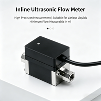 Débitmètre à ultrasons pour pipeline, liquides, eau pure, essence, méthanol, liquide de refroidissement, affichage numérique, haute précision, qualité industrielle