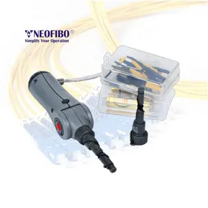 Neofibo EDV-838 Één Klik 2.5Mm Sc Fc Reiniger 1.25Mm Lc Glasvezelreiniger Fc Sc St Fiber Multiport Stick Glasvezel Reiniger