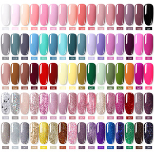 Venta al por mayor 6 PCS/set Gel Polish Kit Nail Gel Polish Base Top Coat Essi LED Uv Gel Nail Polish - Product Image 5