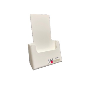 Best Sales 4-Inch Clear Acrylic 3mm <b>Thick</b> UV Printing Logo Brochure/Pamphlet/Flyer/<b>Card</b> Display Rack for Sales Promotion - Product Image 2