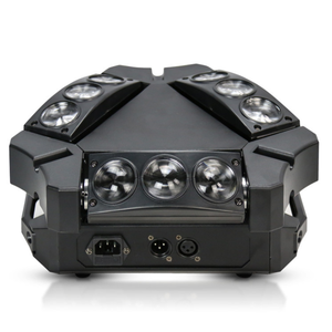 Mejor venta 9x12W LED Spider Beam Light Alto brillo Cabeza móvil Disco DJ Bar Discoteca KTV RGBW Iluminación LED Matrix Light - Product Image 1