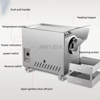 Roterende Mout Brander Droog Fruit Rooster Automatische Specerij Pinda Geroosterde Sesam Sojabonenmachine Te Koop