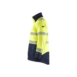BLAKLADER - 4527153433894XL Parka de invierno Multinorm Hi-vis Amarillo/Azul marino-EAN 7330509823415 ROPA DE TRABAJO RESISTENTE A LLAMAS - Product Image 4