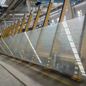 19mm custom big size tempered glass with factory price excellent clear jumbo size safety toughened building glass manufacturer