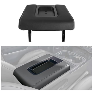 22881398 Couvercle de l'accoudoir de la console centrale avant en cuir pour (14-20) Tahoe Silverado 1500 2500 3500 HD, <span class=keywords><strong>Escalade</strong></span> ESV, Yukon Sierra - Product Image 4