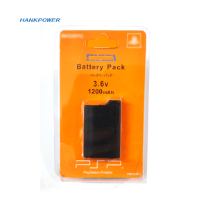 バッテリーパックPSP 2000 3000コンソールプラスチック修理部品用充電式3.6V 2400mAh - Product Image 5