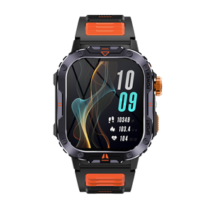 นาฬิกาสมาร์ทวอทช์กีฬาสำหรับผู้ชาย ขนาด 2.0 นิ้ว กันน้ำ IP68 แบตเตอรี่ขนาดใหญ่ พร้อมฟังก์ชั่นโทรผ่านบลูทูธ และแจ้งเตือนสุขภาพ สายซิลิโคน รุ่น HW010 - Product Image 2