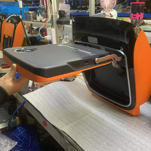 Para <span class=keywords><strong>Mercedes</strong></span>-Benz <span class=keywords><strong>Vito</strong></span>/Clase V, Mesa Plegable para Respaldo de Asiento con Iluminación Ambiental, Carga Inalámbrica, Accesorios de Lujo - Product Image 5