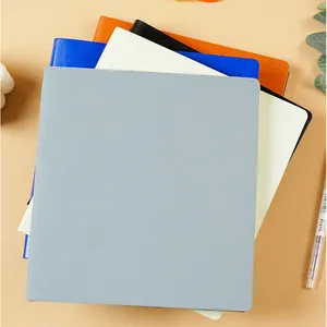 Caderno quadrado de grade em branco para viagem, caderno estampado, caderno criativo para escritório, engrossado