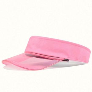 Casquette de soleil sportive unisexe à 6 panneaux en polyester/coton multicolore, personnalisable et ajustable, vente en gros - Product Image 4