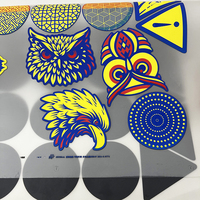 Étiquettes et patchs en silicone personnalisés pour vêtements, prêts à presser, avec logo, transferts thermiques, sérigraphie, vente en gros, 39x54cm, toutes tailles