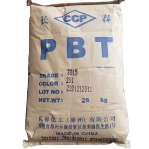 Pasokan produsen Pbt butiran plastik Pbt 3015 bahan baku plastik serat kaca diperkuat