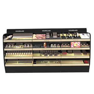 Nhà máy OEM ODM, kệ trưng bày mỹ phẩm lớn, kệ gỗ trưng bày trang điểm cho nước hoa, son môi, sơn móng tay - Product Image 2