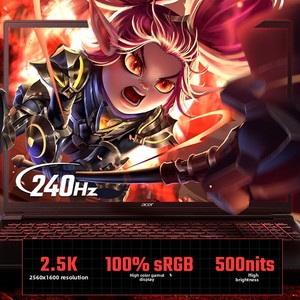 แล็ปท็อปสำหรับเล่นเกมสำหรับ <span class=keywords><strong>ACER</strong></span> <span class=keywords><strong>Nitro</strong></span> V 7 Core I7 RTX 5060รุ่นเป่าเต็ม240Hz อัตราการรีเฟรชสูง<span class=keywords><strong>50</strong></span> Series 2025แล็ปท็อปธุรกิจ - Product Image 2