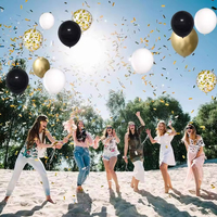 Vente en gros de ballons en latex chromé métallique de 5 pouces ballons de décoration de fête en vrac ballons de décoration d'anniversaire