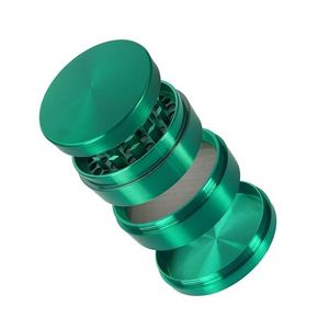 Broyeur à Impression Personnalisable à 4 Couches, Broyeur Métallique à Roulettes, Stockage de Produits 55mm - Product Image 6