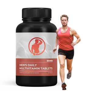 Tabletas multivitamínicas de uso diario para hombres personalizadas OEM/ODM vitamina C Zinc y vitamina <span class=keywords><strong>D</strong></span> <span class=keywords><strong>E</strong></span> B12 suplemento multivitamínico de apoyo inmunológico - Product Image 1