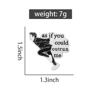 Como si pudieras superarme esmalte Pin vampiro temática fantasía amor película broche solapa mochila insignia joyería decoración joyería - Product Image 6