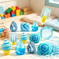 Coffret Cadeau Squishy Best-Seller : Squishies Anti-Stress en Forme de Sucre de Malt, Jouets Créatifs en Pâte Souple pour Enfants de 5 à 7 Ans, pour Libérer les Émotions