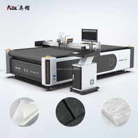 Machine de découpe numérique automatique de panneaux insonorisants en mousse EVA avec couteau oscillant CCD