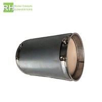 Aftermarket Exhaust DPF Diesel Particulate Filter Catalytic Converter for ISX PACCAR PX-8 Trucks Euro VI Compliant