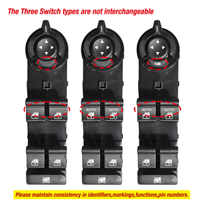 735648127 Per Jeep <span class=keywords><strong>Renegade</strong></span> Liberty 2016 2017 2018 2019 2020-2023, Interruttore Principale di Controllo Finestrino Elettrico Sinistro - Product Image 4