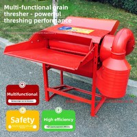 Nouvelle Batteuse Multifonctionnelle pour Grains de Sorgho, Blé et Riz, Usage Domestique, pour Maïs, 220V, Moteur avec Garantie 1 An