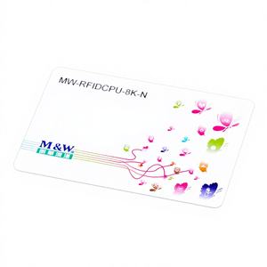 Aangepaste toegangscontrolesysteem RFID 13.56MHz NFC voor EV1 4K waterdichte visitekaartjes voor hotels - M&W MH4455 - Product Image 1