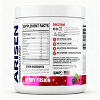 Poudre pré-entraînement personnalisée OEM - Poudre pré-entraînement avec L-glutamine et acétyl-L-carnitine, boisson énergisante pour la nutrition sportive