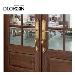 Front Timber Entry Doors Residential Wood Pivot Entrance Villa Main Entrance Door