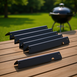 Barre aromatizzanti di ricambio Weber Genesis da 17 pollici in acciaio inossidabile per barbecue, 5 pezzi - Product Image 2