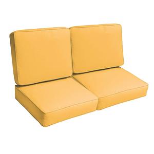 Outdoor High Density Sponge Waterproof <strong>Cushion</strong> for Rattan Chair &amp; Sofa Removable Washable Solid Color <strong>Rectangular</strong> Customized - Product Image 3