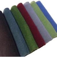 Tissu non tissé surélevé en relief tissu aiguilleté en relief flanelle flanelle bricolage couleur mélangée tissu non tissé aiguilleté