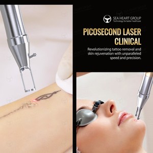 Seaheart Pico 4 1064nm 532nm Eyebrow <strong>Tatoo</strong> <strong>Remover</strong> Picosecond Laser Tattoo <strong>Removal</strong> Carbon Peel Nd Yag Q Switch Laser <strong>Machine</strong> - Product Image 4