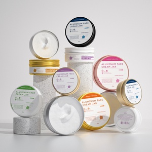 Emballage en aluminium personnalisé Merrynewon, design personnalisé, crème, écologique, pot en aluminium cosmétique, emballage personnalisé pour les soins de la peau - Product Image 2
